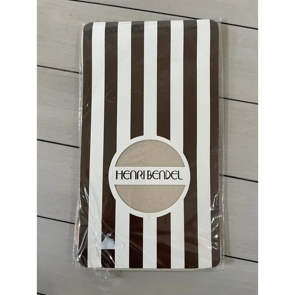 Vintage Henri Bendel Sheer Demi-Toe Pantyose New